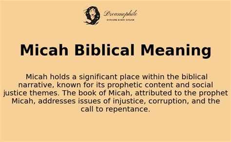 mwcaah|micah definition.